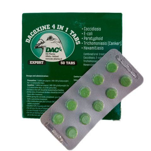 Dacoxine 4in1 DAC (Дакоксін 4в1), 50 таб 000088 фото